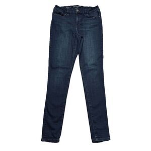 The Limited Skinny Jeans 12 L (31x31) Dark Wash Blue Denim Super Stretch Womens